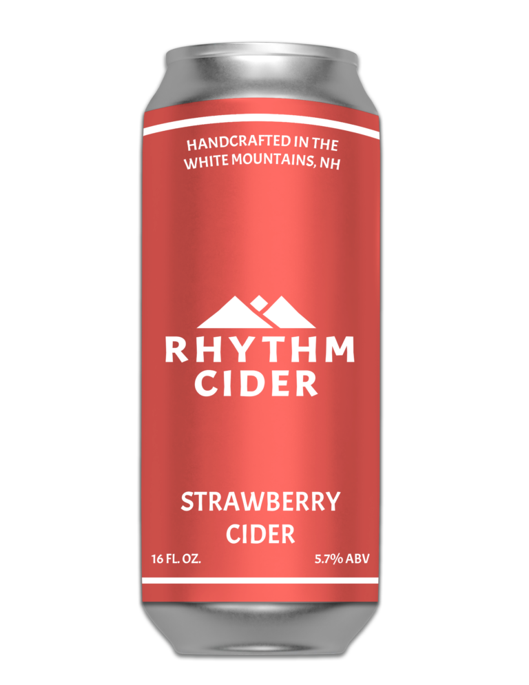 Rhythm Strawberry Cider 16oz Can