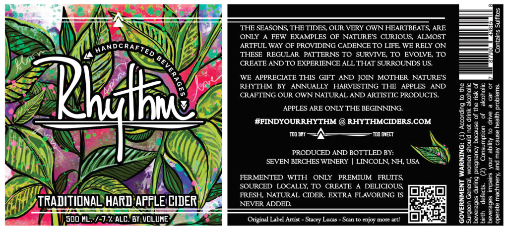 Traditional Hard Cider Label #4